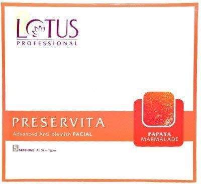 Buy Lotus Herbals Preservita Advanced Anti Blemish Facial Papaya Marmalade