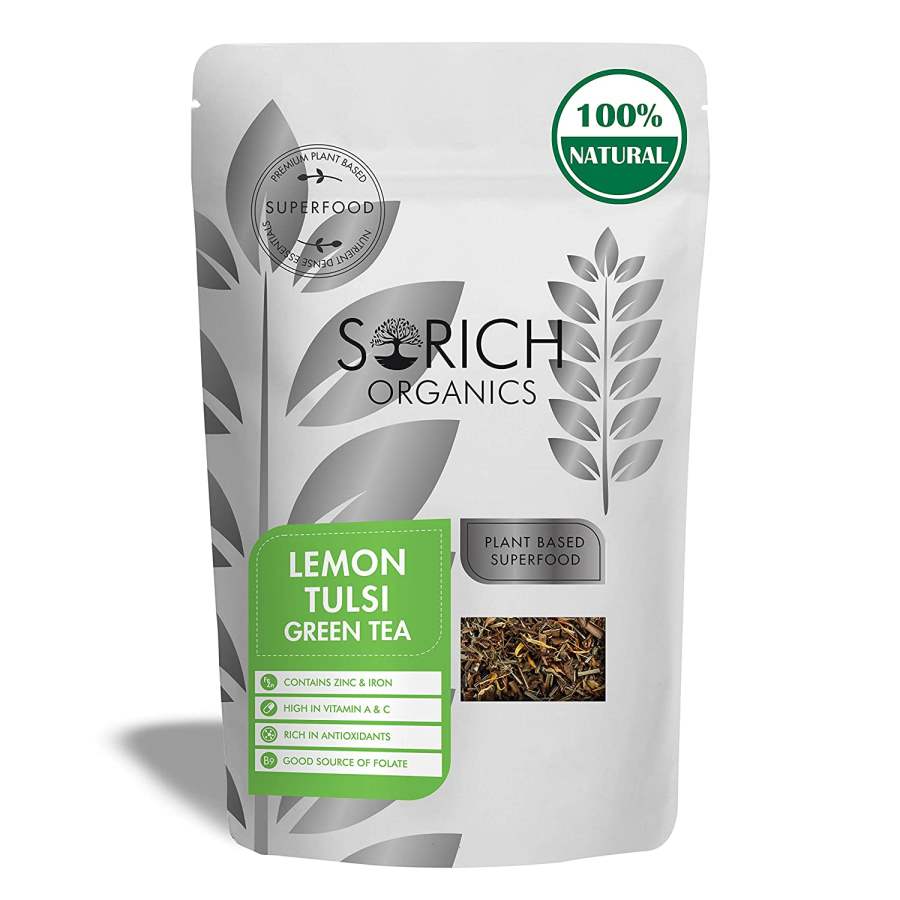 Buy Sorich Organics Lemon Tulsi Green Tea online usa [ USA ] 