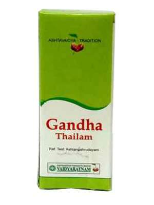 Buy Vaidyaratnam Gandha Thailam online United States of America [ USA ] 