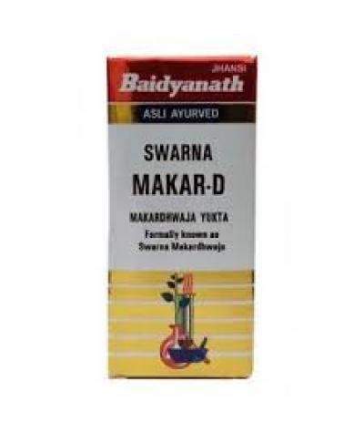 Buy Baidyanath Swarna Makar D (Swarn and Kesar Yukta) online usa [ USA ] 