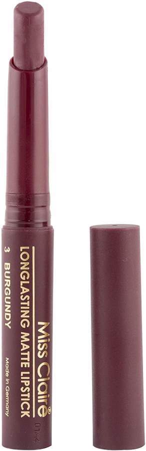 Buy Miss Claire Longlasting Matte Lipstick, Burgundy 03 online usa [ USA ] 