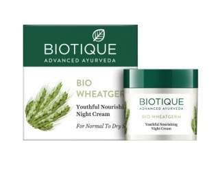 Buy Biotique Bio Wheatgerm Nourishing Night Cream-50g online United States of America [ USA ] 