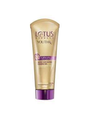 Buy Lotus Herbals Gineplex Youth Compound Active Anti Ageing Foaming Gel online United States of America [ USA ] 