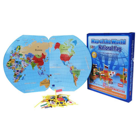 Buy Muthu Groups Map of the world online United States of America [ USA ] 