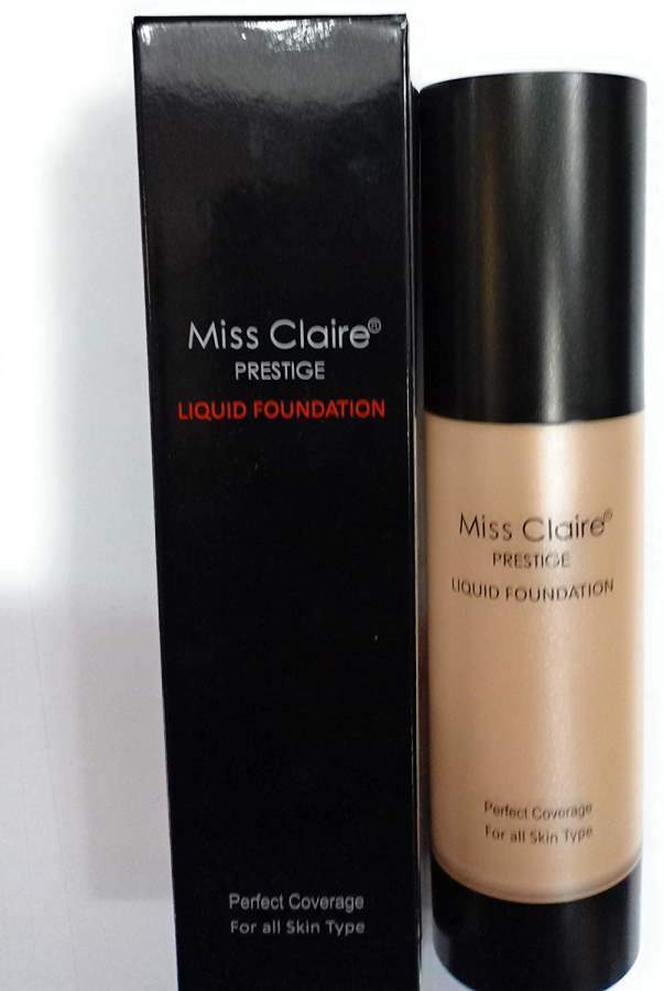 Buy Miss Claire Prestige Liquid Foundation Perfect Coverage, 21 Natural Beige online usa [ USA ] 