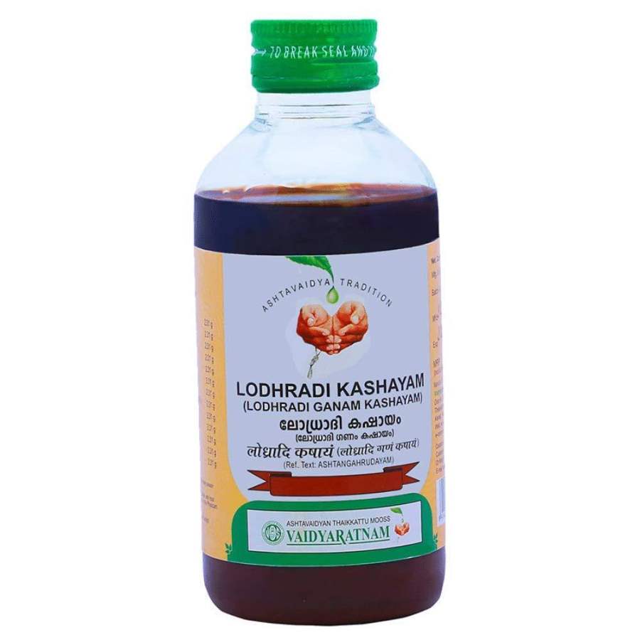 Buy Vaidyaratnam Lodhradi Kashayam
