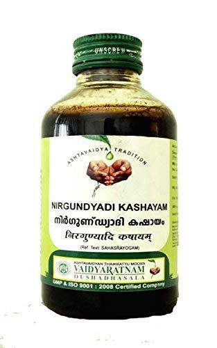 Buy Vaidyaratnam Nirgundyadi Kashayam