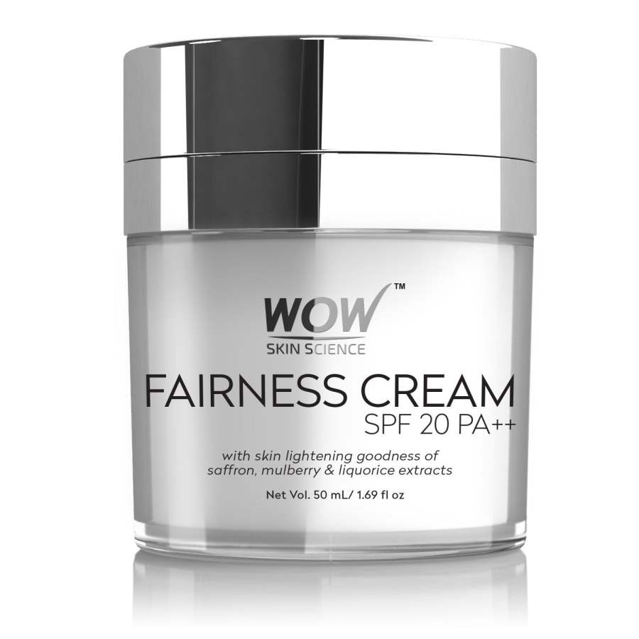 Buy WOW Skin Science Fairness Cream SPF 20PA ++