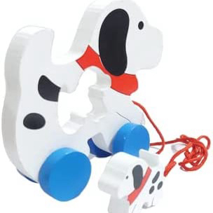 Buy Muthu Groups Mom and baby pull along toy online usa [ USA ] 