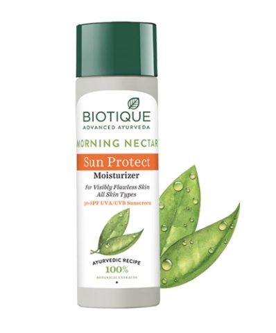 Buy Biotique Morning Nectar Sun Protect Moisturizer SPF 30 online usa [ USA ] 