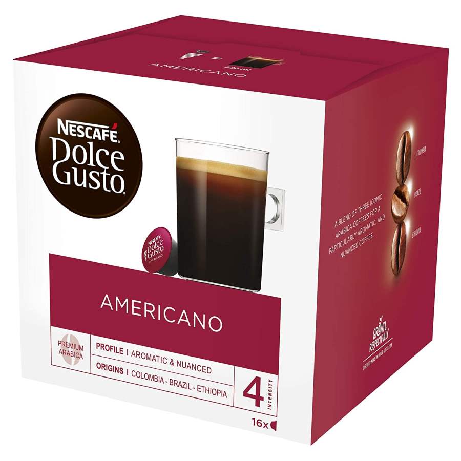 Buy Nescafe Dolce Gusto for Dolce Gusto Brewers, Cafe Americano online usa [ USA ] 