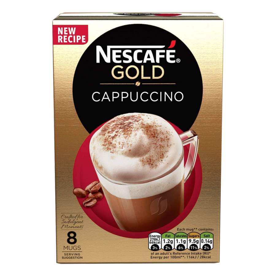 Buy Nescafe Gold Cappuccino Pouch online usa [ USA ] 