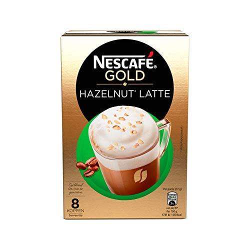 Buy Nescafe Latte Hazelnut Smooth Mixture Of Milk And Coffee - 8 x 17gms online usa [ USA ] 