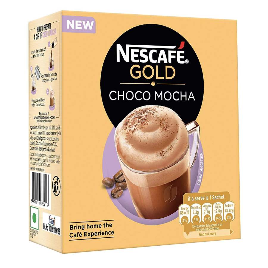 Buy Nescafe Gold Choco Mocha, 5 sachets x 25g online usa [ USA ] 