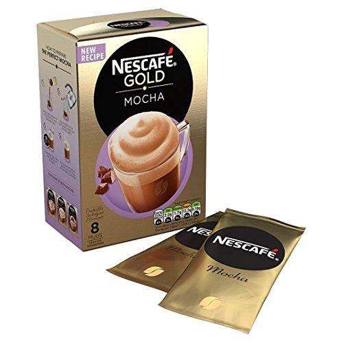 Buy Nescafe Gold Mocha Instant Coffee Sachets, 8 x 22 g online usa [ USA ] 