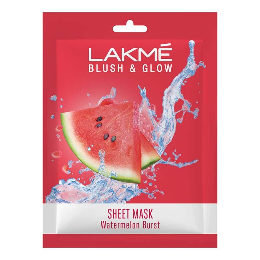 Buy Lakme Blush & Glow Watermelon Sheet Mask
