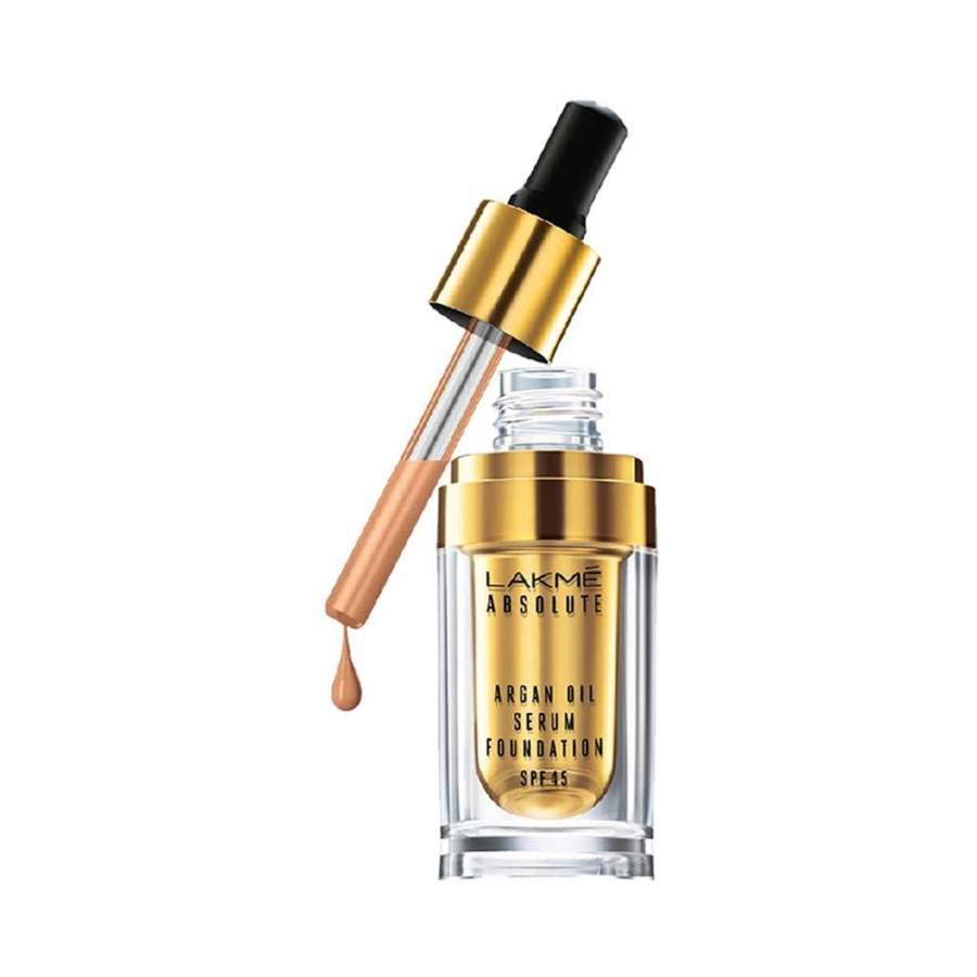 Buy Lakme Absolute Argan Oil Serum Foundation with SPF 45 online usa [ USA ] 