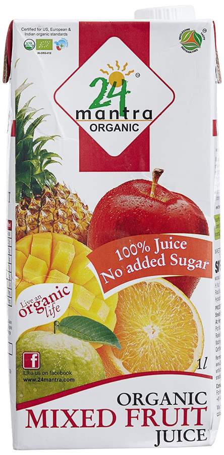 Buy 24 Mantra Mixed Fruit Juice