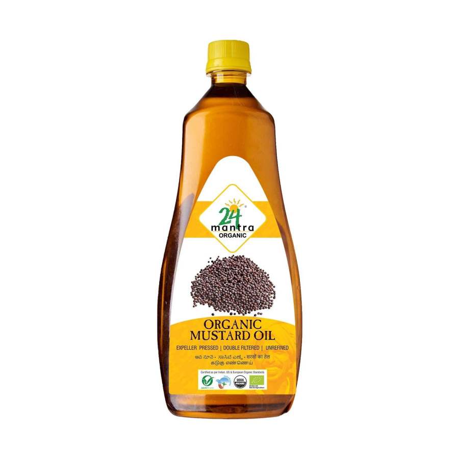 Buy 24 mantra Mustard Oil