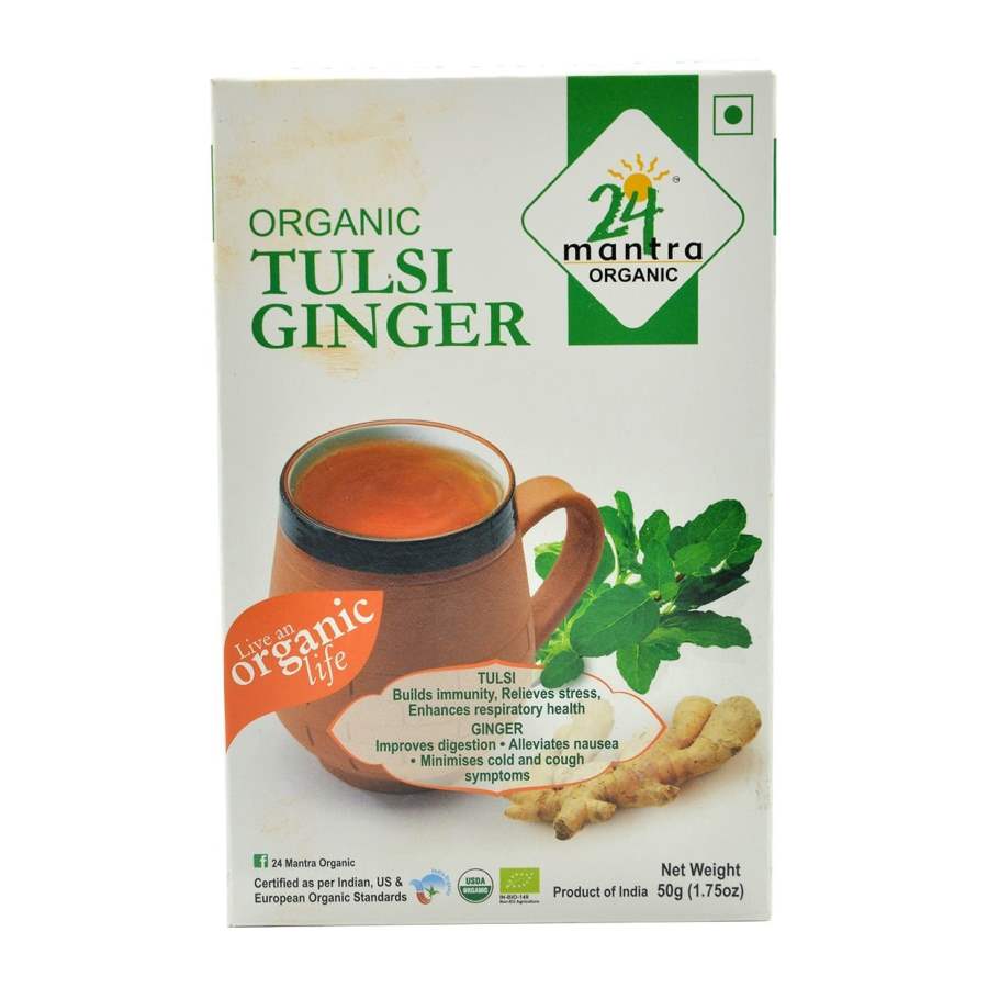 Buy 24 mantra Tulsi Ginger Tea online usa [ USA ] 
