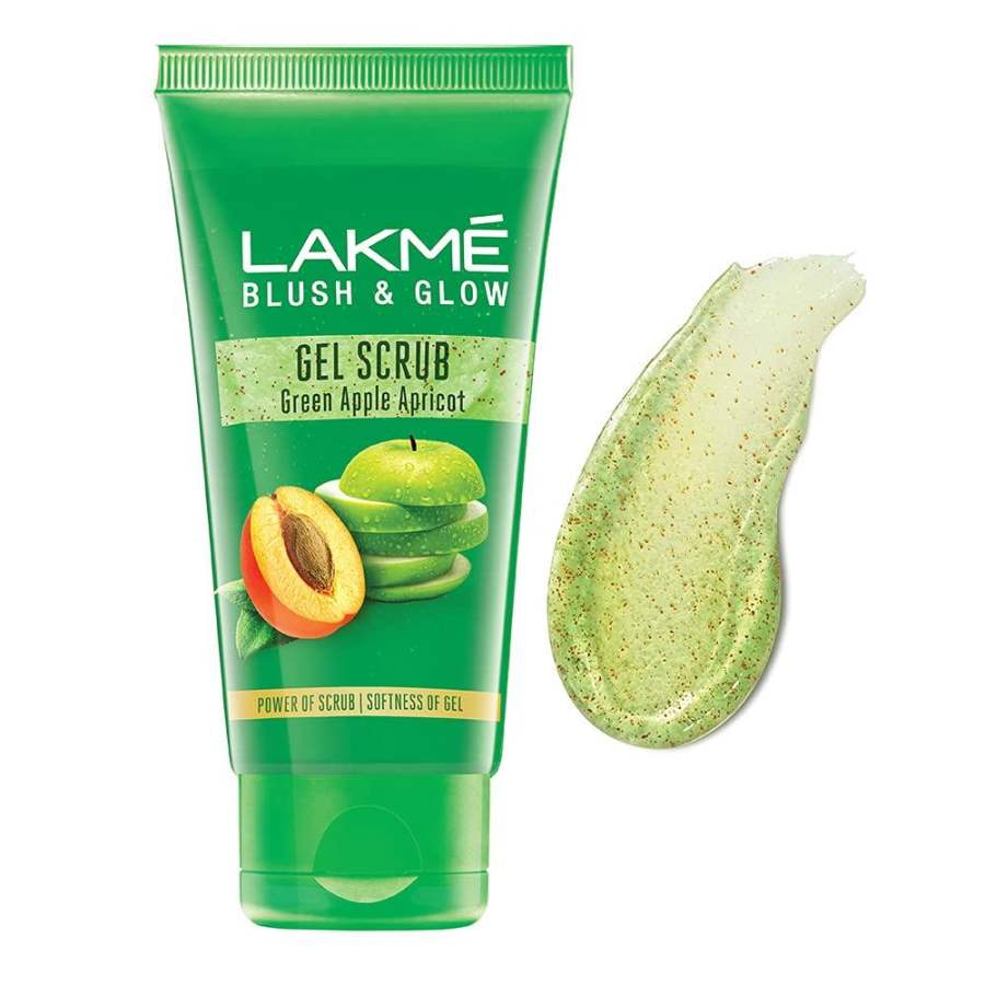 Buy Lakme Blush & Glow Green Apple Apricot Scrub online United States of America [ USA ] 