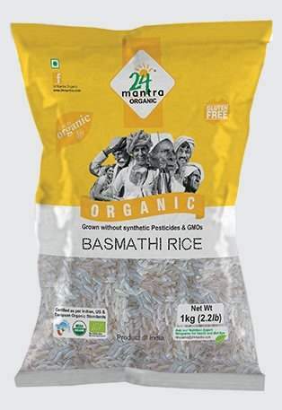 Buy 24 mantra Basmati Rice Premium Brown