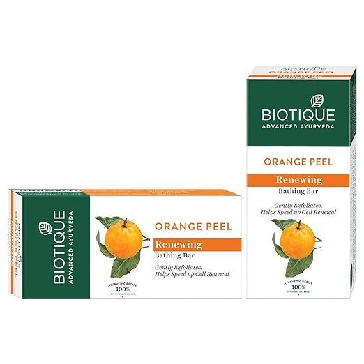 Buy Biotique Orange Peel Renewing Bathing Bar online usa [ USA ] 