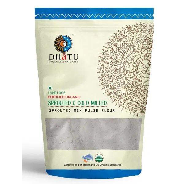 Buy Dhatu Organics Sprouted Mixed Pulse Flour