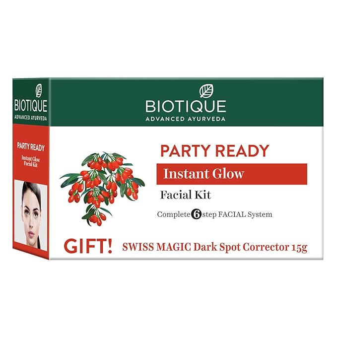 Buy Biotique Party Glow Facial Kit