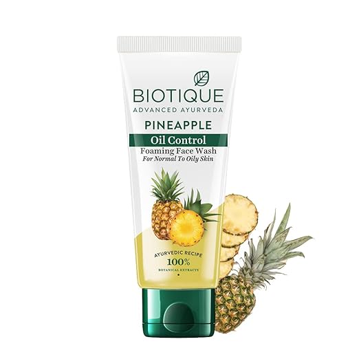 Buy Biotique Pineapple Oil Balancing Face Wash