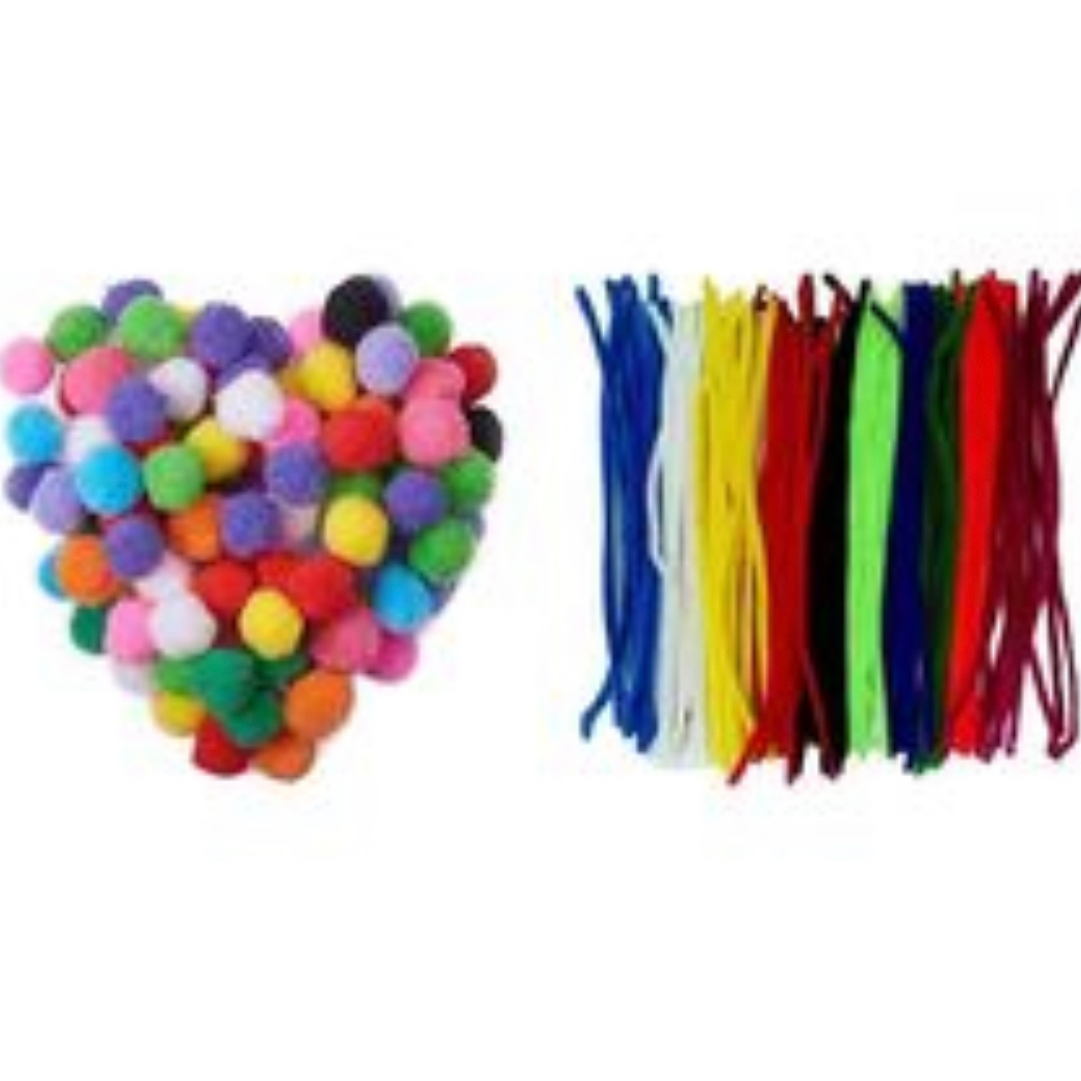 Buy Muthu Groups Pom pom/pipe cleaner combo online United States of America [ USA ] 