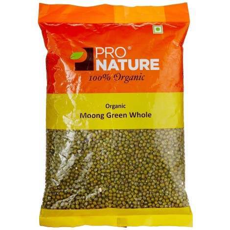 Buy Pro nature Moong Green Whole