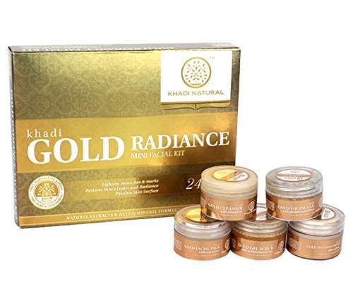 Buy Khadi Natural Gold Mini Facial Kit online United States of America [ USA ] 