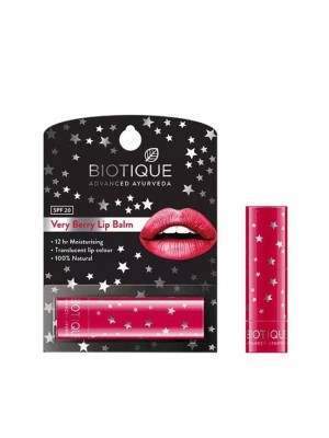 Buy Biotique Advanced Ayurveda Very Berry SPF 20 Lip Balm online usa [ USA ] 