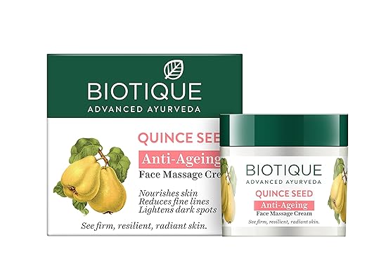 Buy Biotique Quince Seed Anti-Ageing Face Massage Cream online usa [ USA ] 