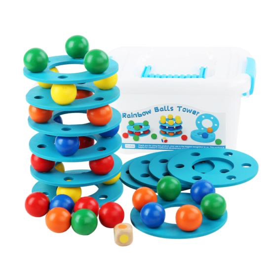 Buy Muthu Groups Rainbow balls tower
