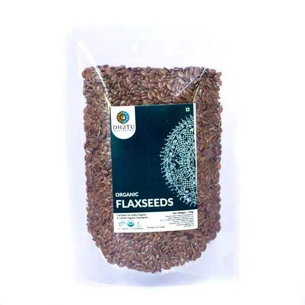 Buy Dhatu Organics Flaxseeds online United States of America [ USA ] 