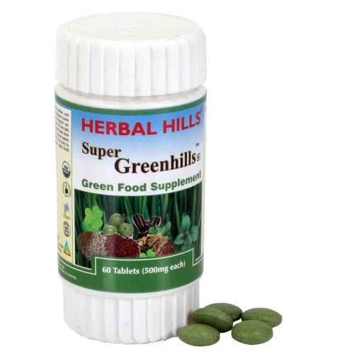 Buy Herbal Hills Super Greenhills Tablets