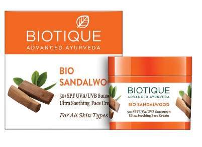 Buy Biotique Bio Sandalwood Sunscreen Lotion online United States of America [ USA ] 