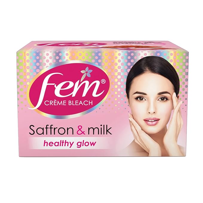 Buy Fem Saffron Fairness Cream Bleach Saffron and Milk