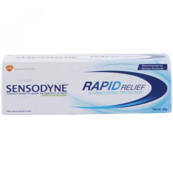 Buy sensodyne Sensodyne Rapid Toothpaste - 40gm online United States of America [ USA ] 