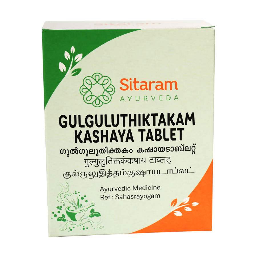 Buy Sitaram Ayurveda Gulguluthiktakam Kashaya Tablet online usa [ USA ] 