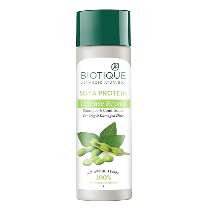 Buy Biotique Soya Protein Intense Repair Shampoo & Conditioner