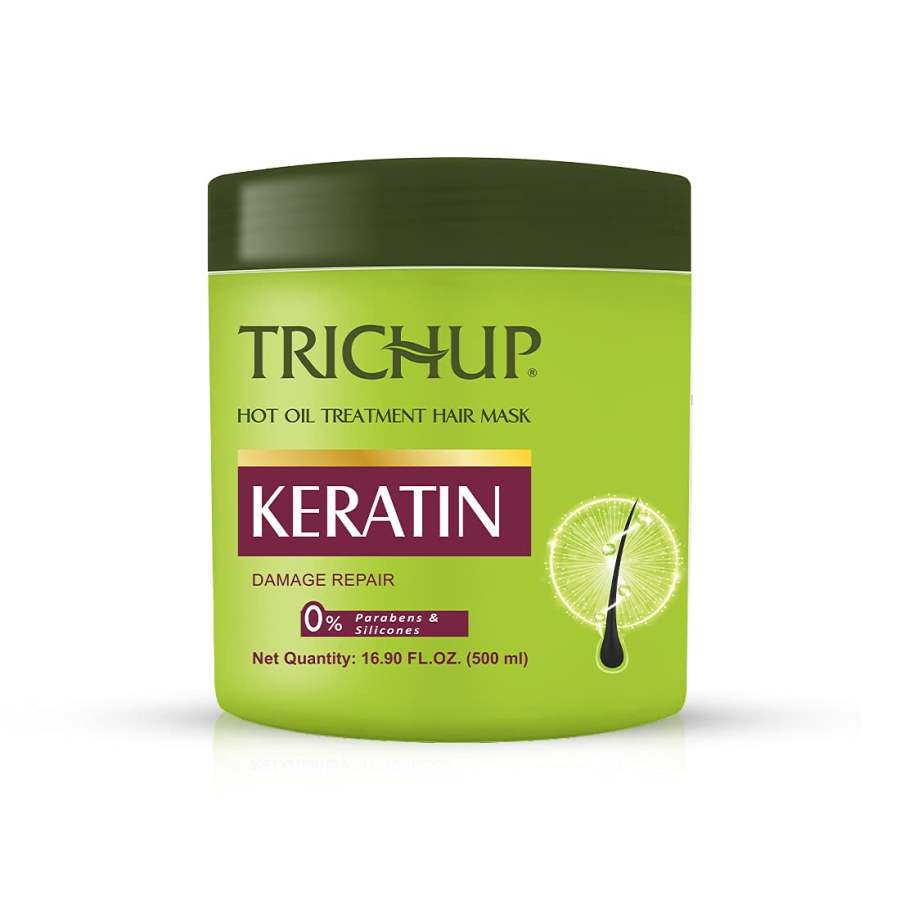 Buy Trichup Keratin Hot Oil Treatment Hair Mask For Flexible, Strong & Manageable Hair online United States of America [ USA ] 