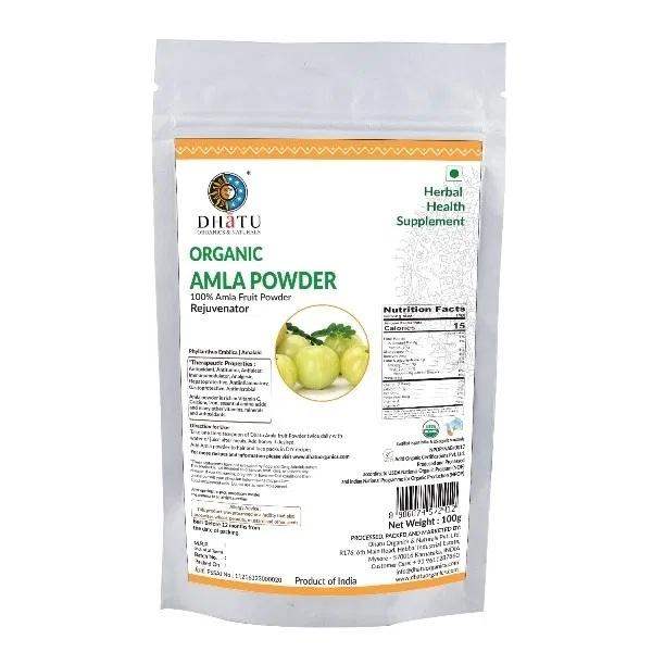 Buy Dhatu Organics Amla Powder 