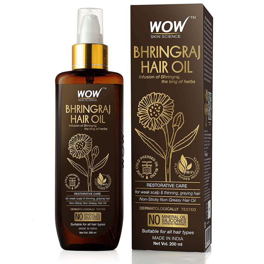 Buy WOW Skin Science Bhringraj Hair Oil online usa [ USA ] 