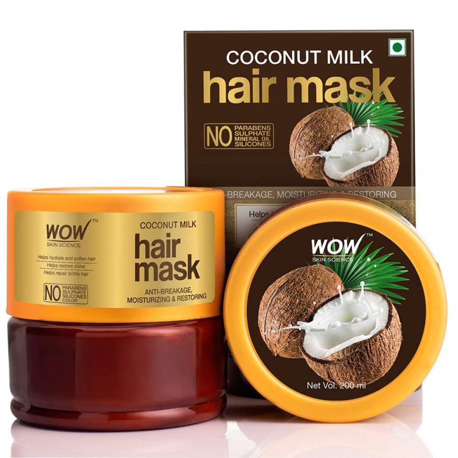 Buy WOW Skin Science Coconut Milk Hair Mask online United States of America [ USA ] 