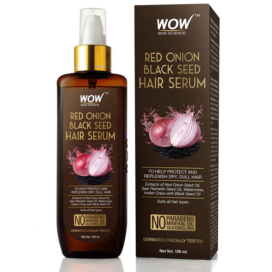 Buy WOW Skin Science Red Onion Black Seed Hair Serum
