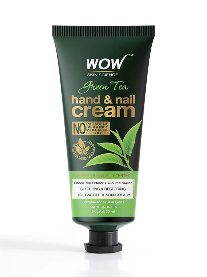 Buy WOW Skin Science Green Tea Hand & Nail Cream