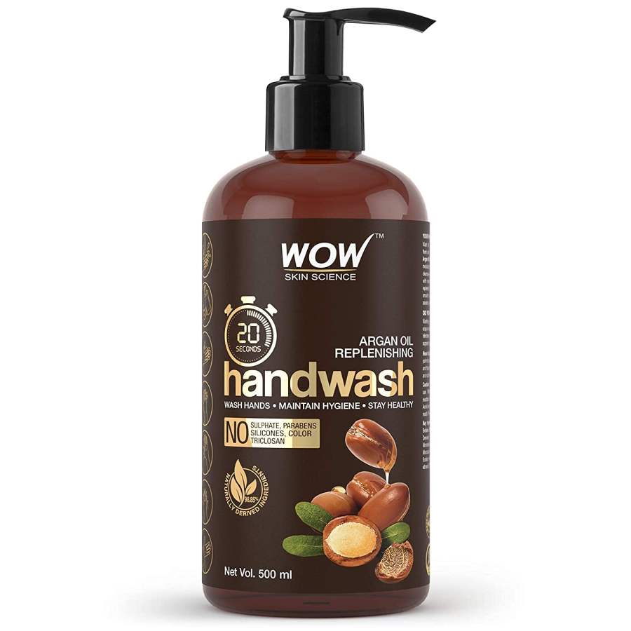 Buy WOW Skin Science Argan Oil Replenishing Handwash - 500ml online United States of America [ USA ] 